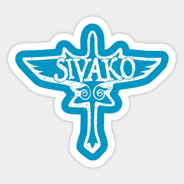 SIVAKO! (white) Sticker by Wizarding Wands & Mickey Ears